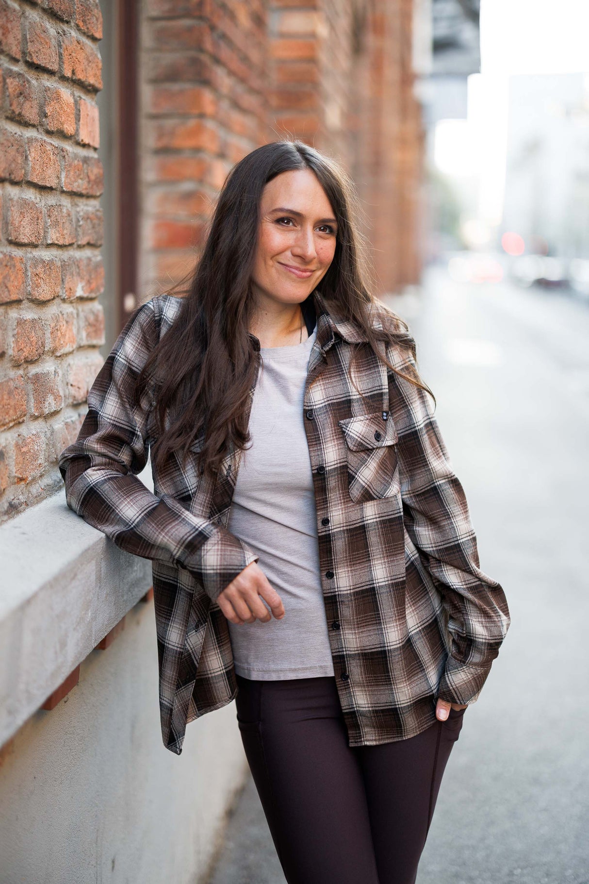 Sierra Flannel Shirt - Sandstone