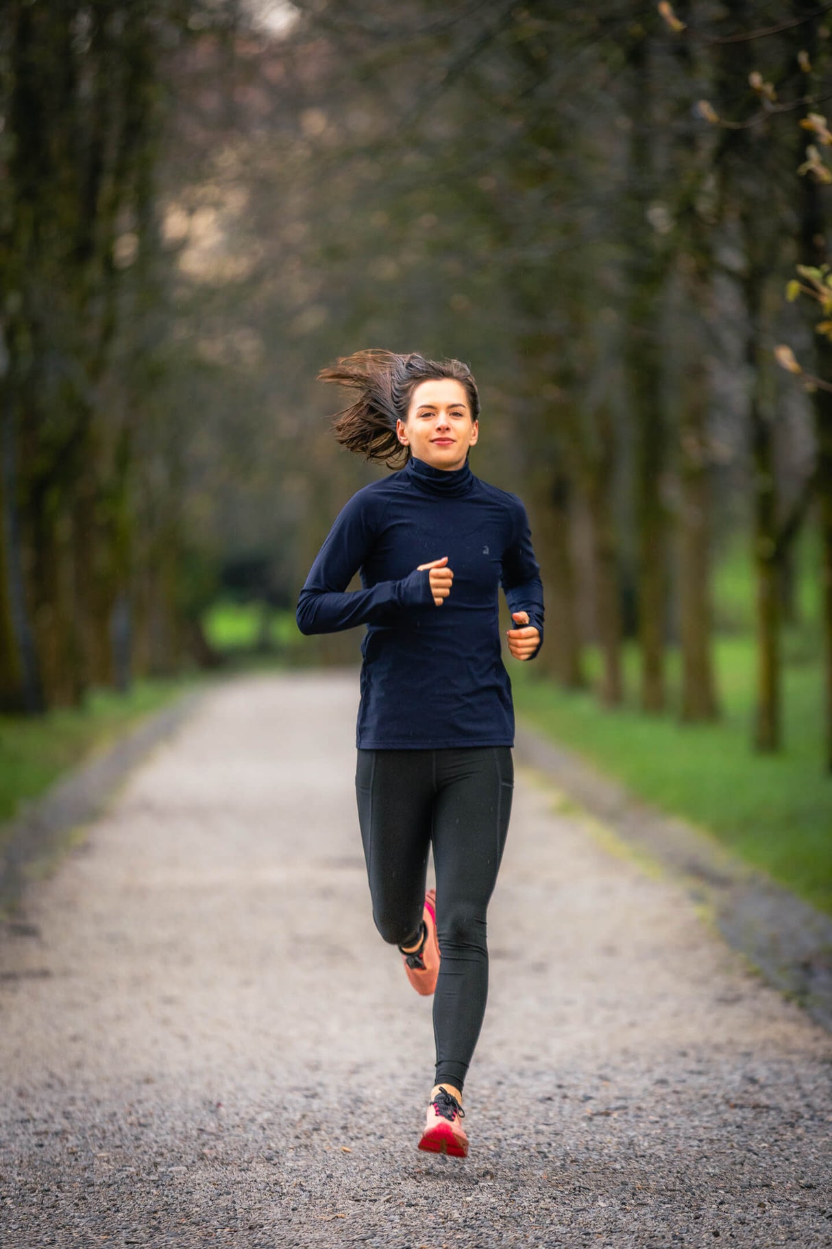 Maglione Momentum blu scuro