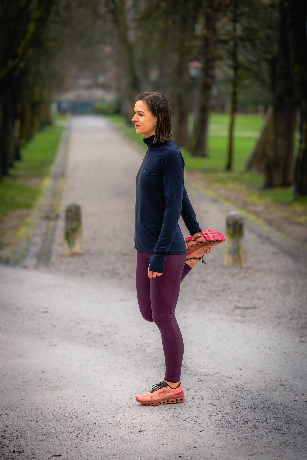 Maglione Momentum blu scuro