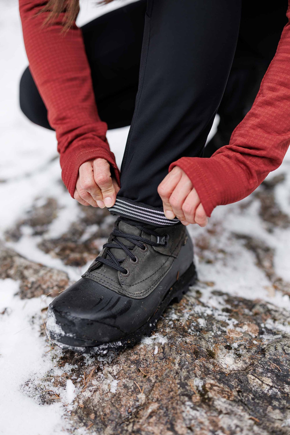 APEX Winter Pocket Leggings Blackout - Tall (+7 cm)