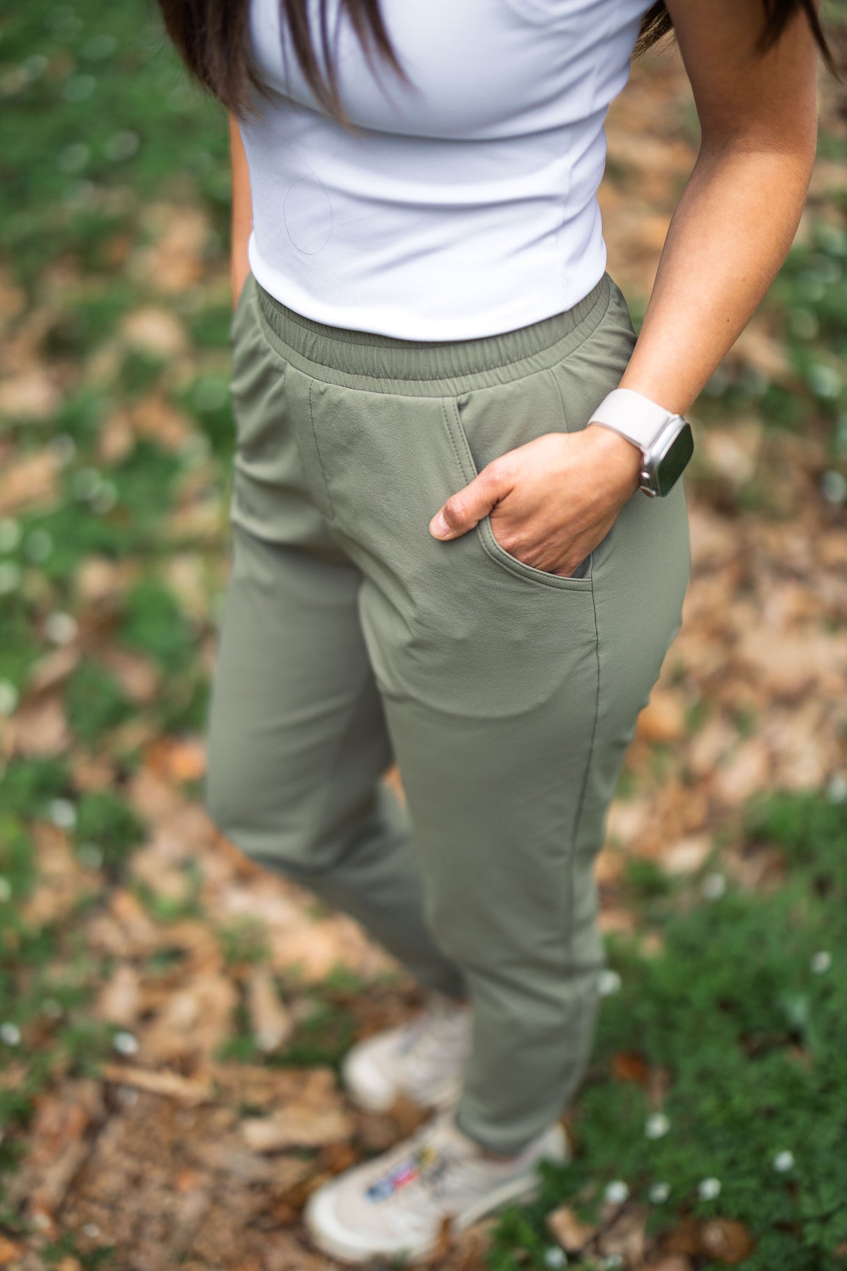 Venture Joggers Olive - Tall (+7cm)