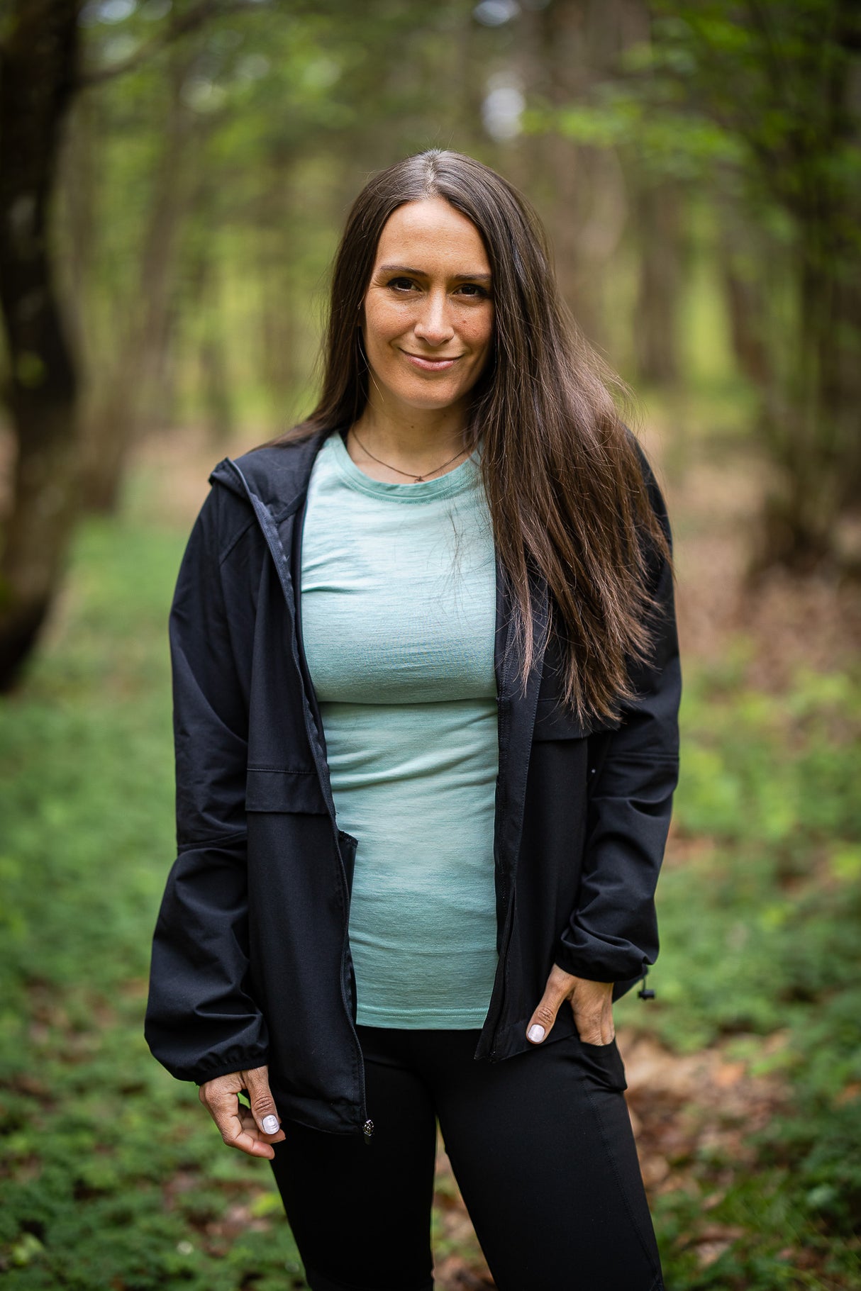 Merino Short Sleeve Tee Fern