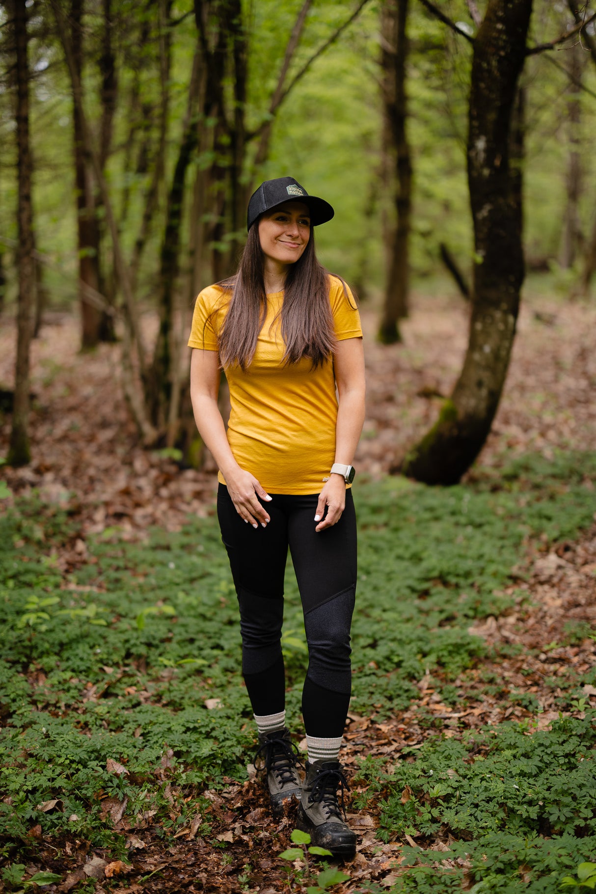 Merino Short Sleeve Tee Dandelion