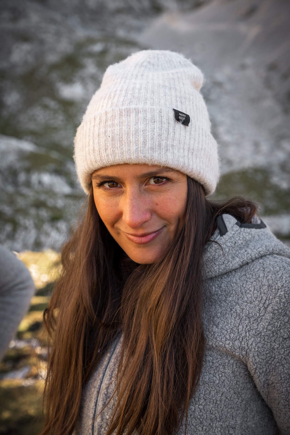 Cosy Cuffed Beanie - Almond