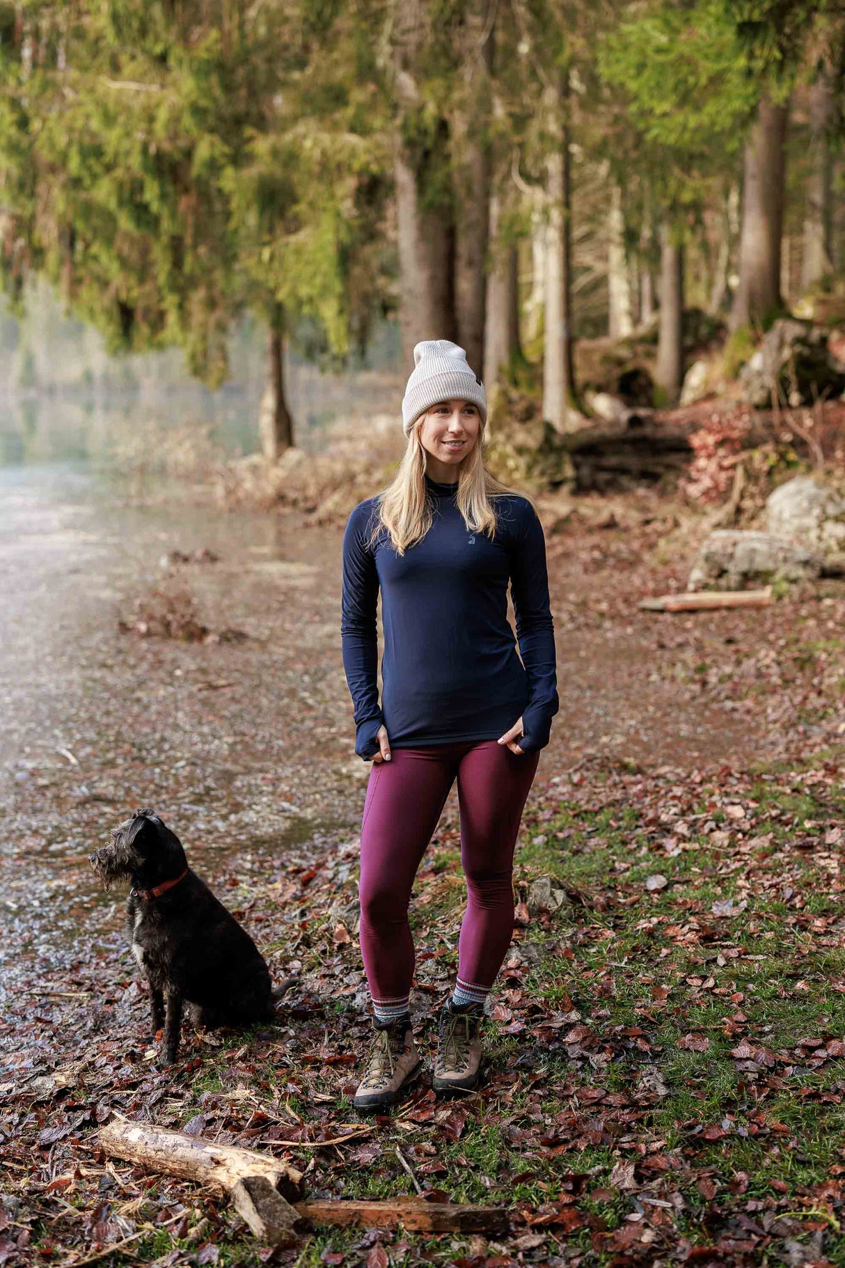 Maglione Momentum blu scuro