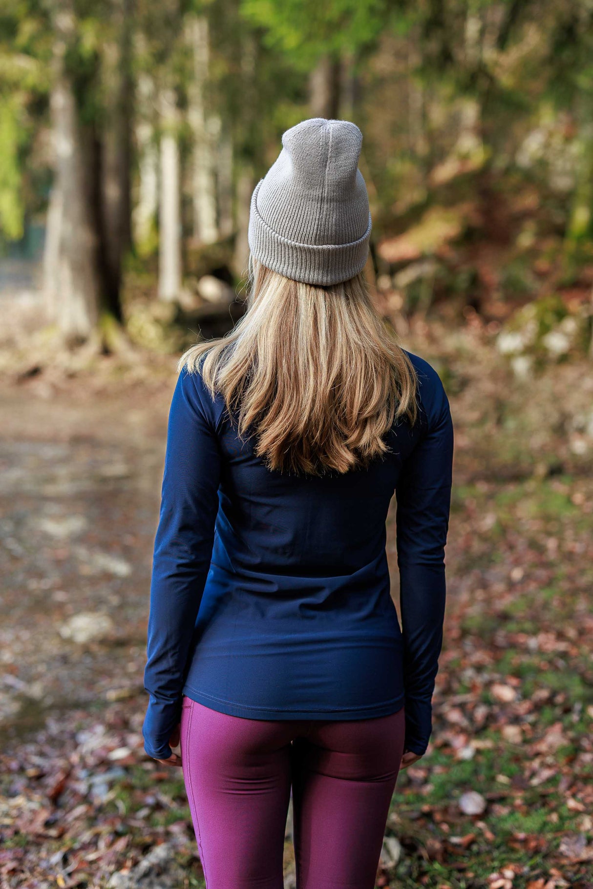 Maglione Momentum blu scuro