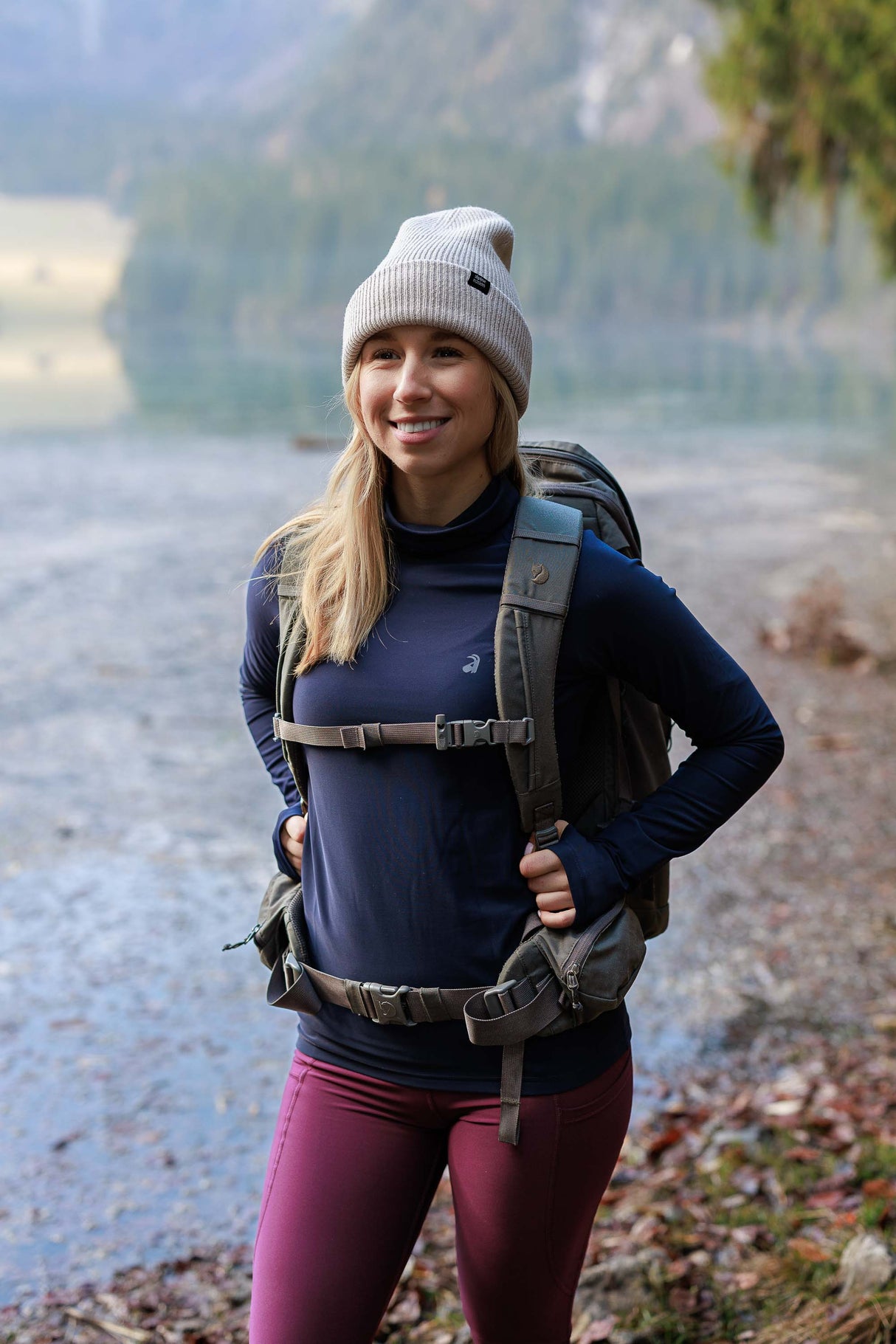 Maglione Momentum blu scuro