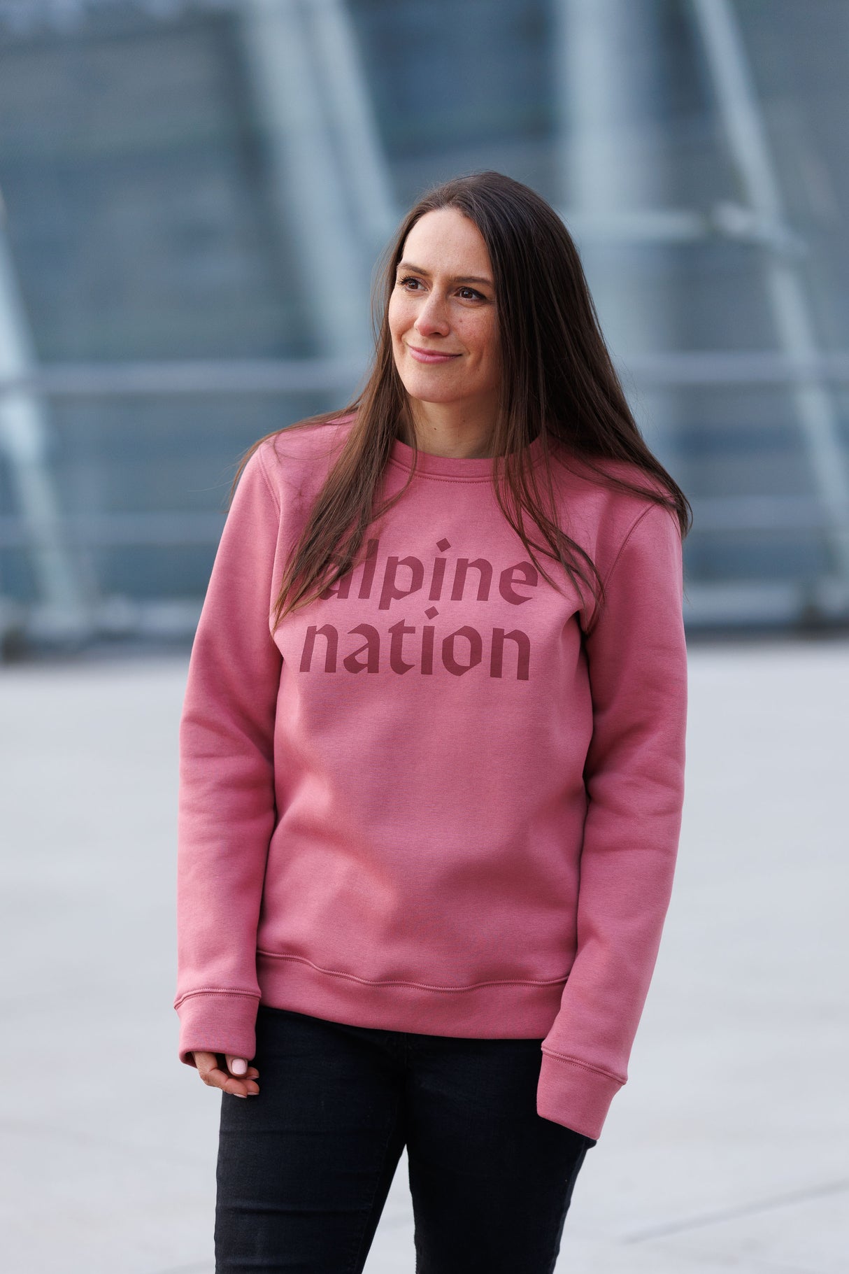 Lodge Sweater - Rosewood