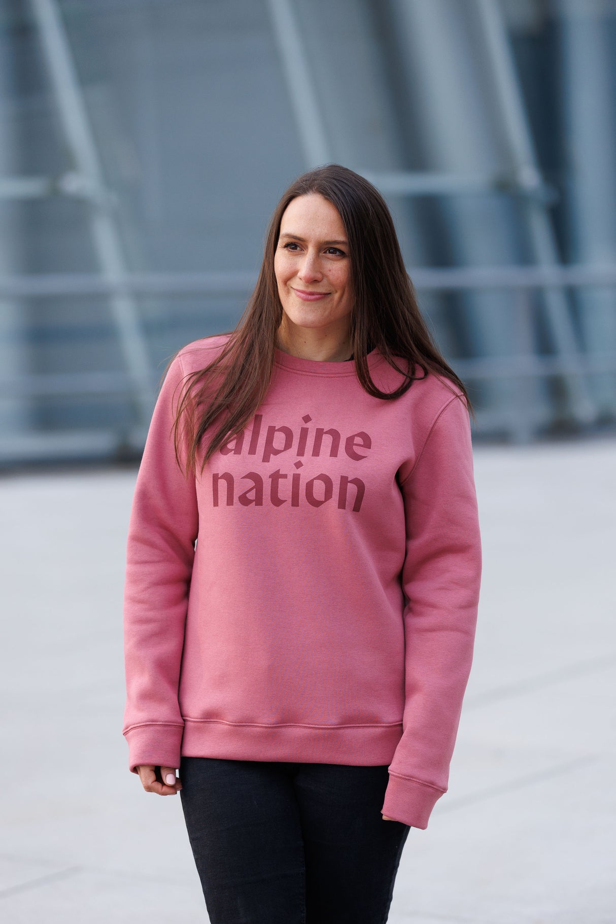 Lodge Sweater - Rosewood