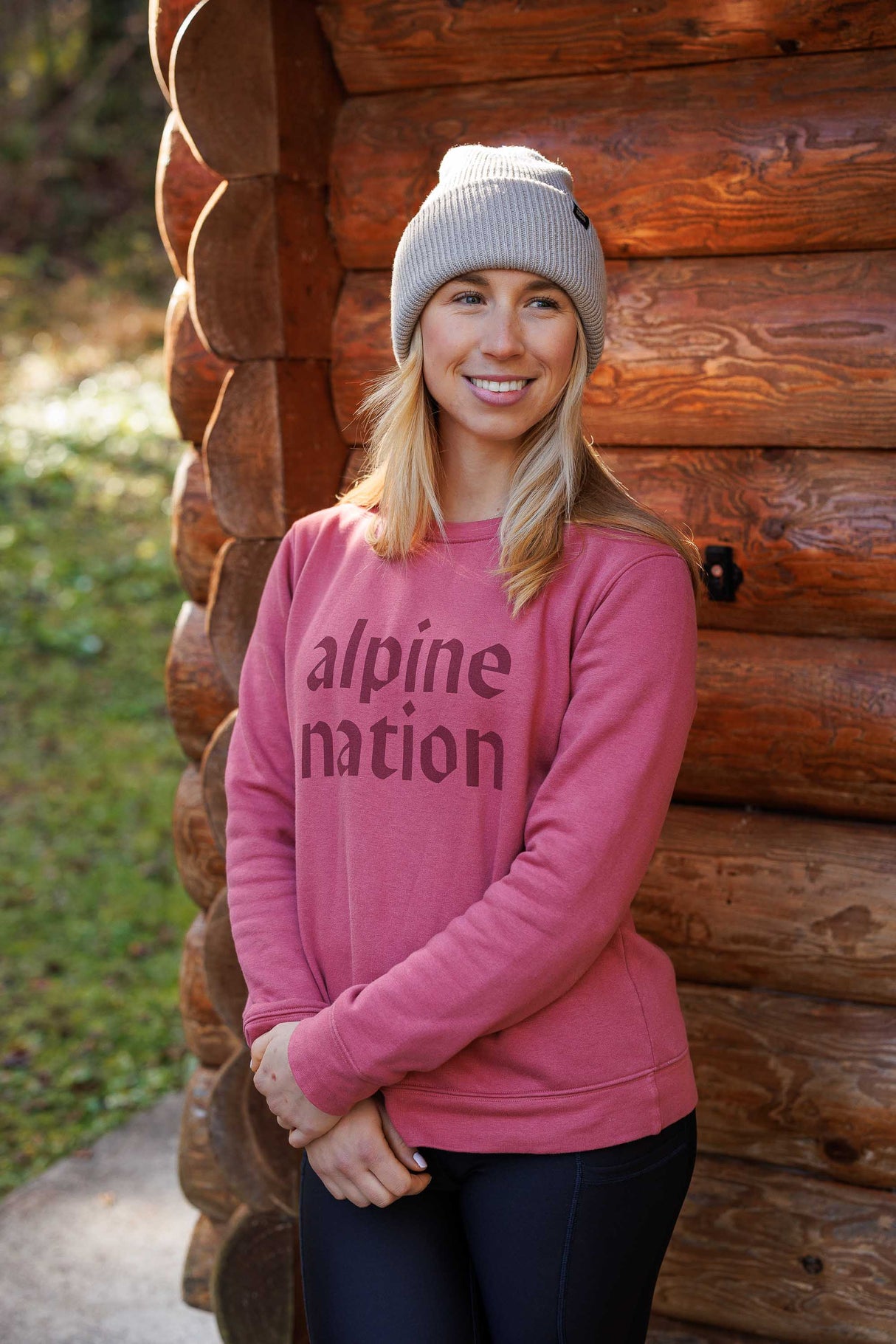 Lodge Sweater - Rosewood