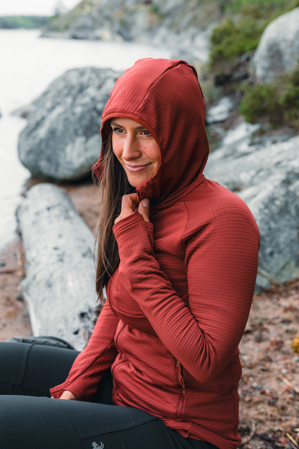 Pro Full-Zip Hoody AP1 Terracotta