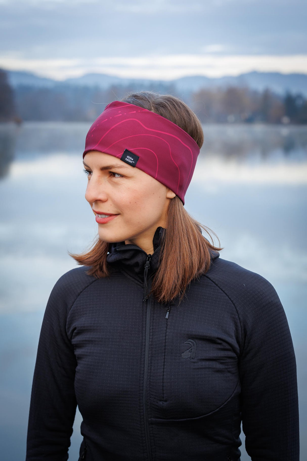 Elevate Headband Purple Horizon