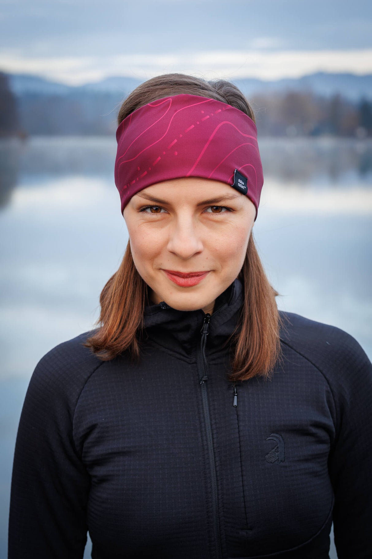 Elevate Headband Purple Horizon