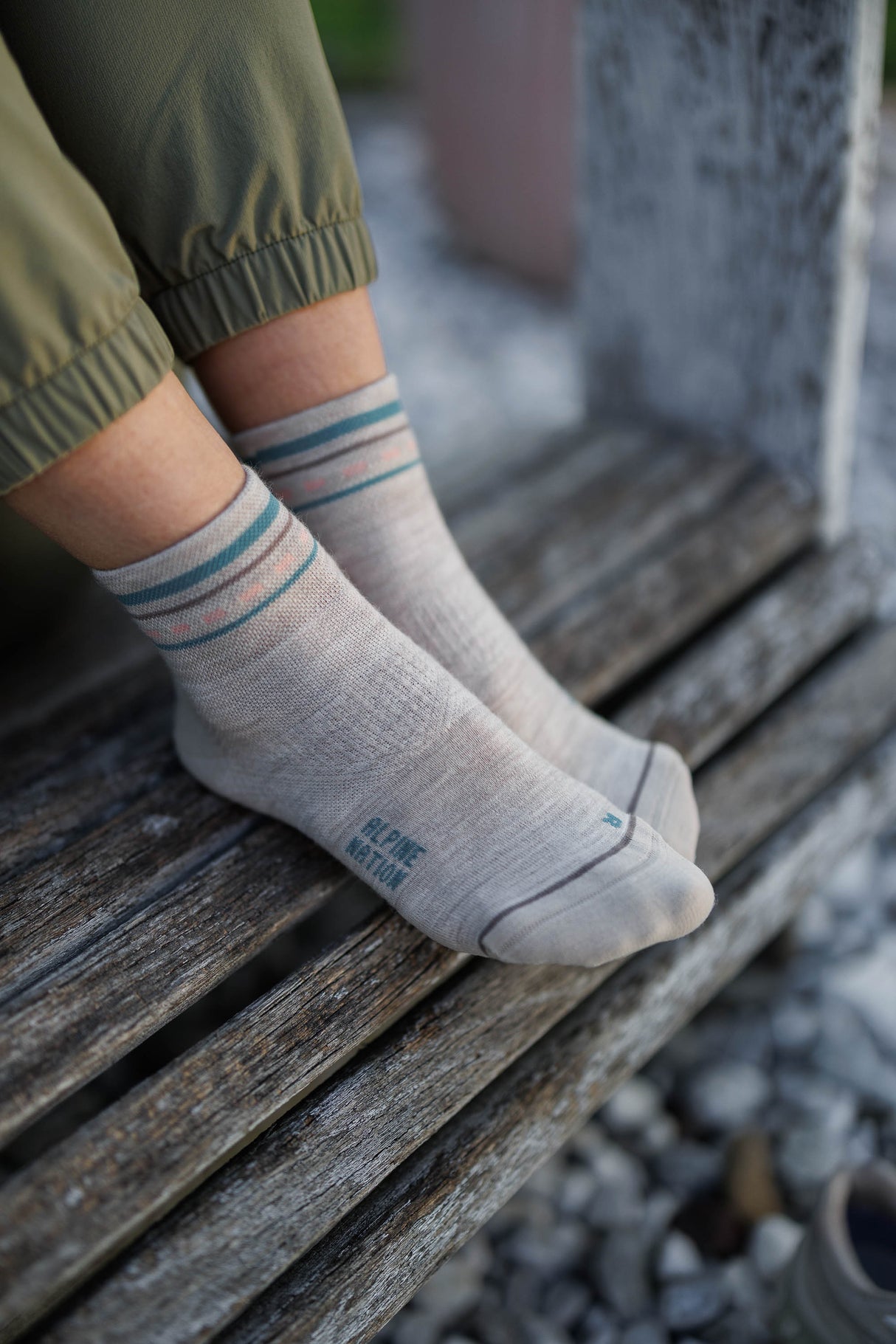 Seceda Light Merino Mid Crew Socks Tulip