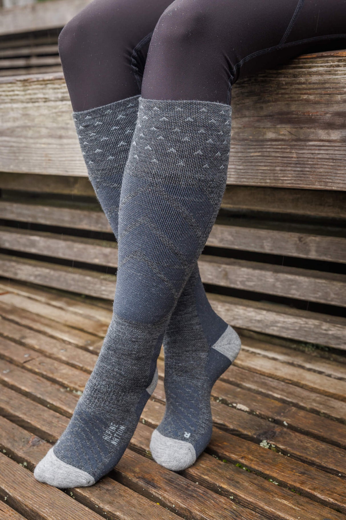 Lappland Merino Socken - Polar Night