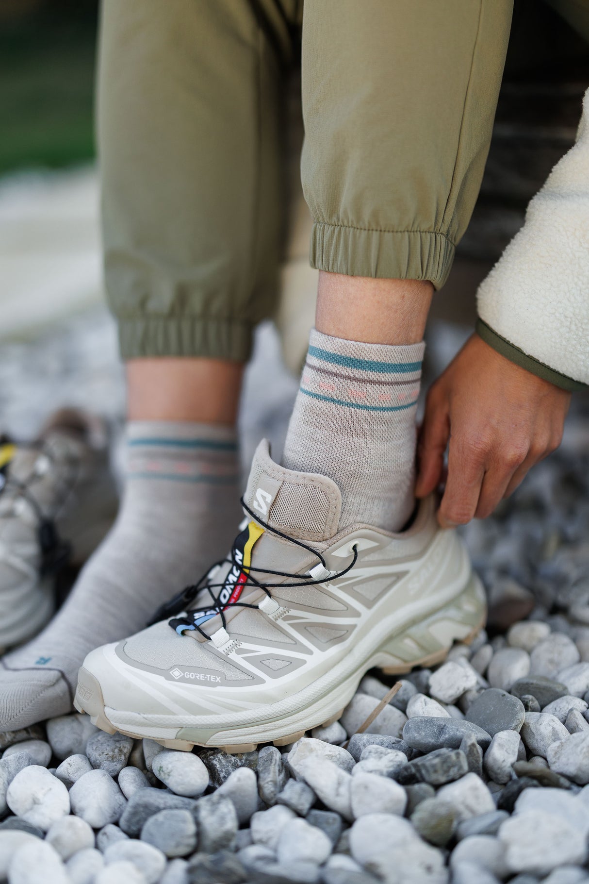 Seceda Light Merino Mid Crew Socks Tulip