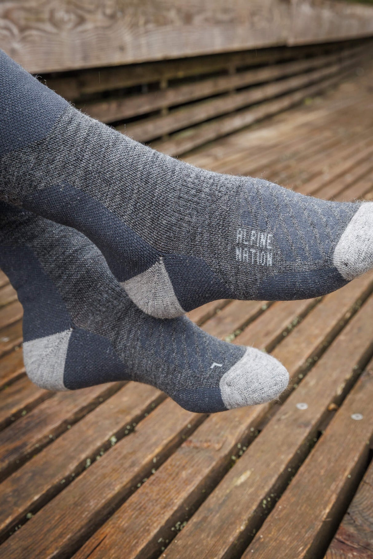 Lappland Merino Socken - Polar Night