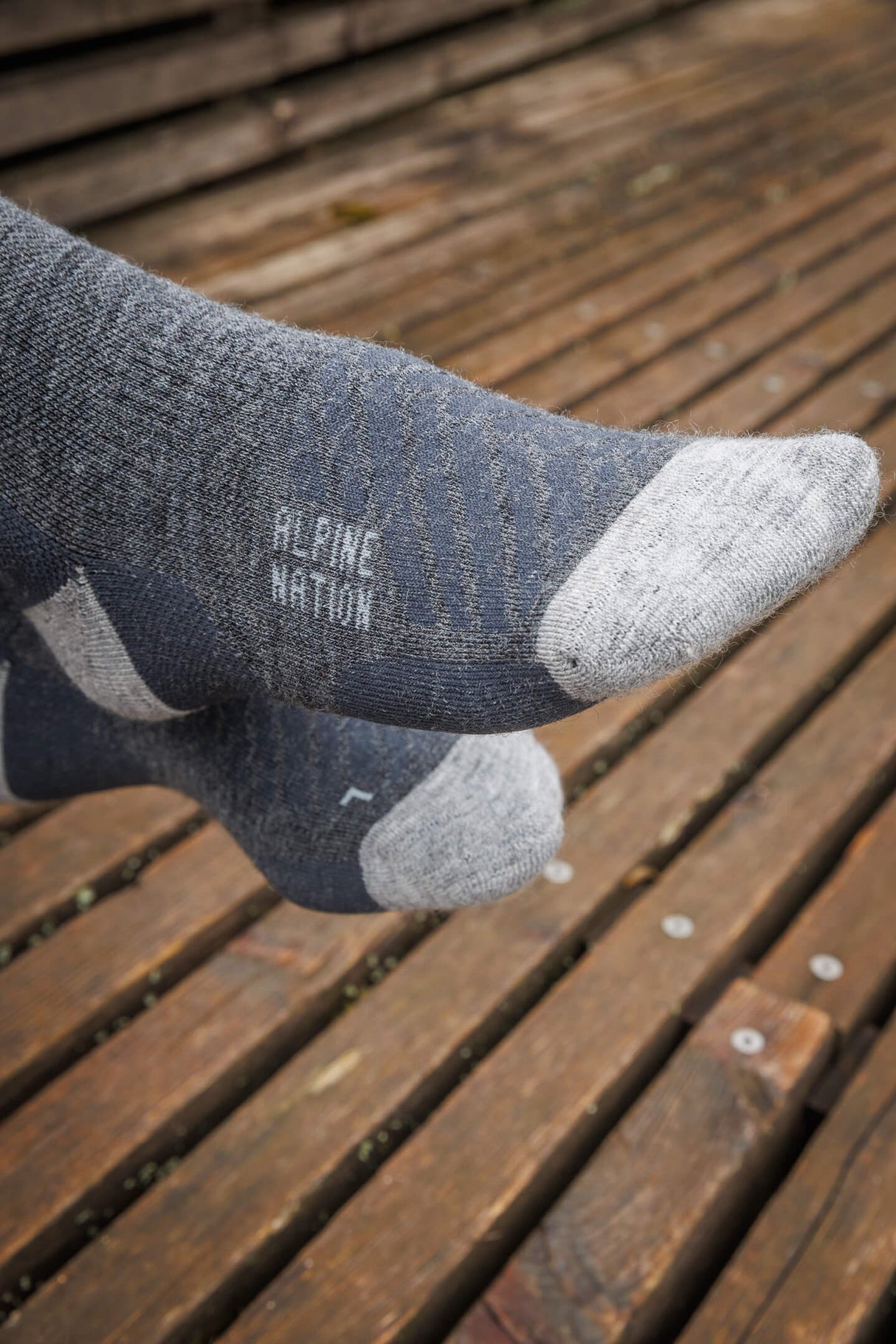 Lappland Merino Socken - Polar Night