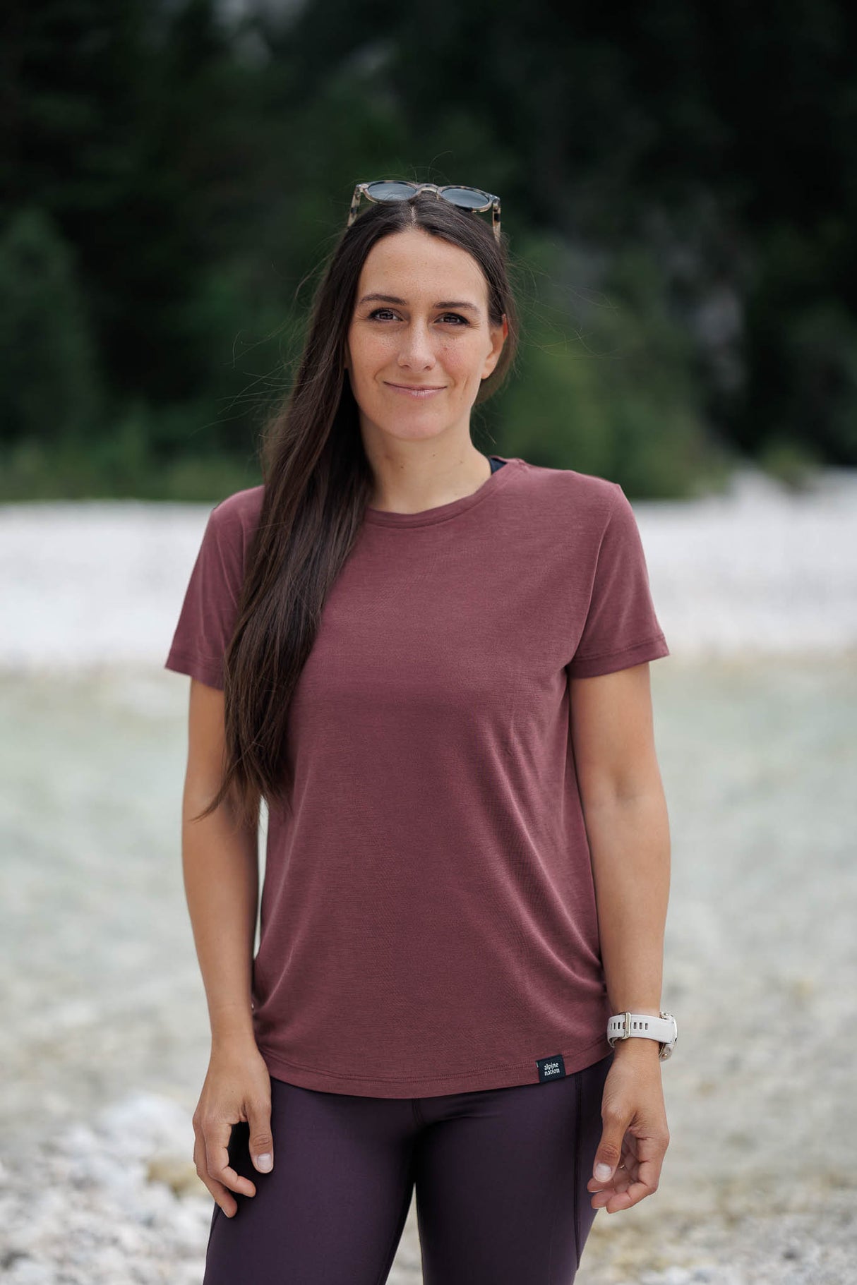 Vagabond T-shirt - Rosewood