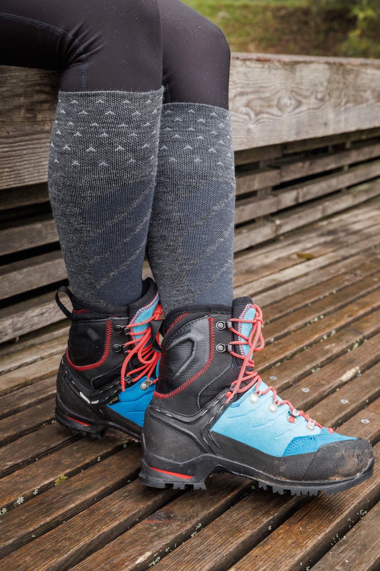 Lappland Merino Socken - Polar Night