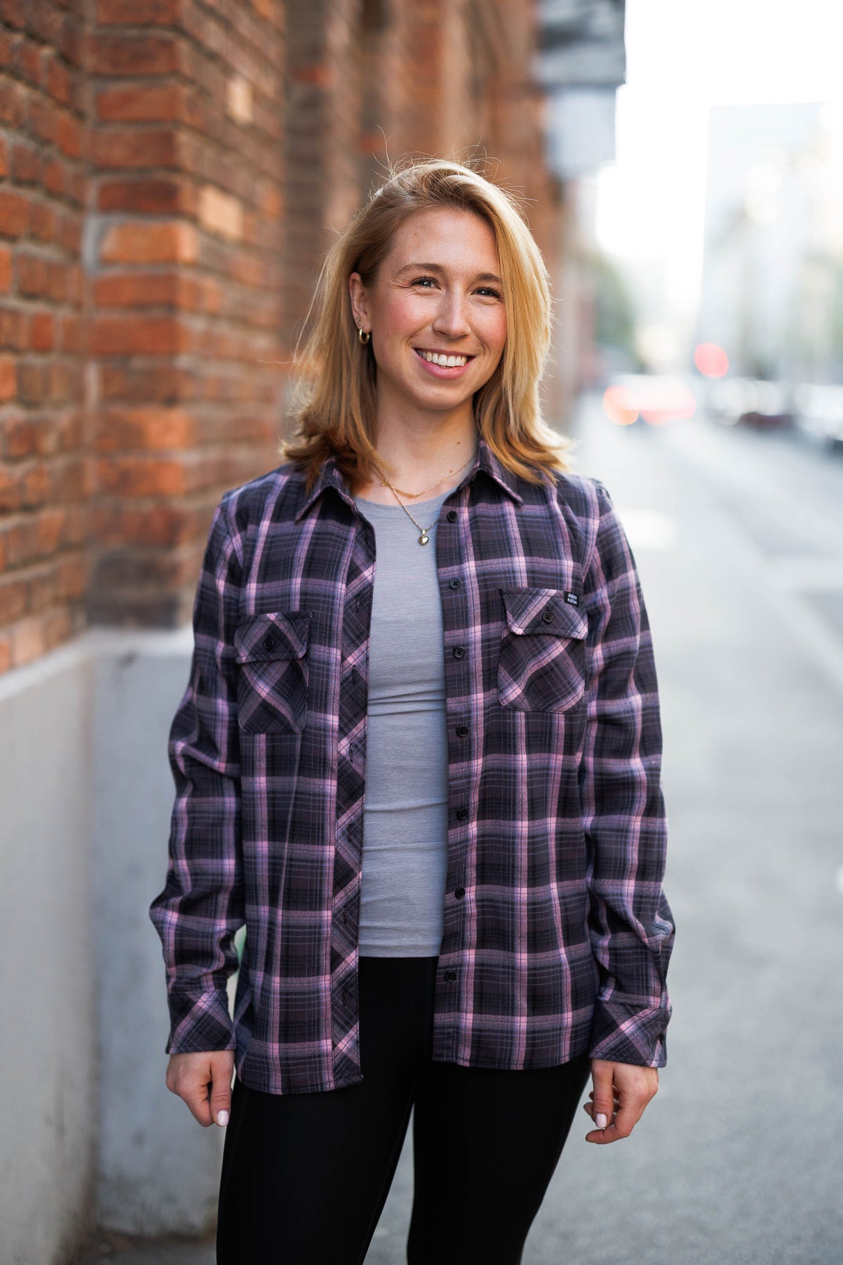 Sierra Flannel Shirt - Heather