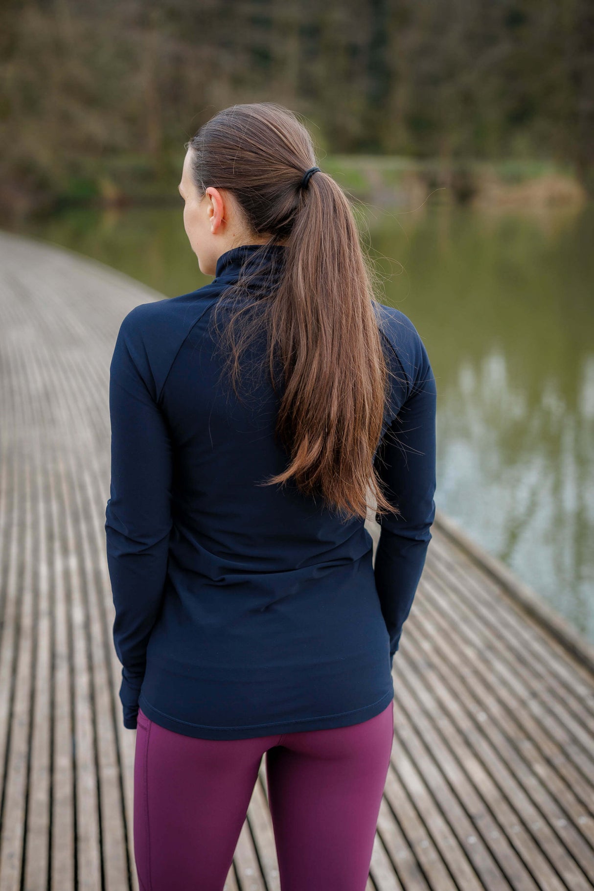 Maglione Momentum blu scuro