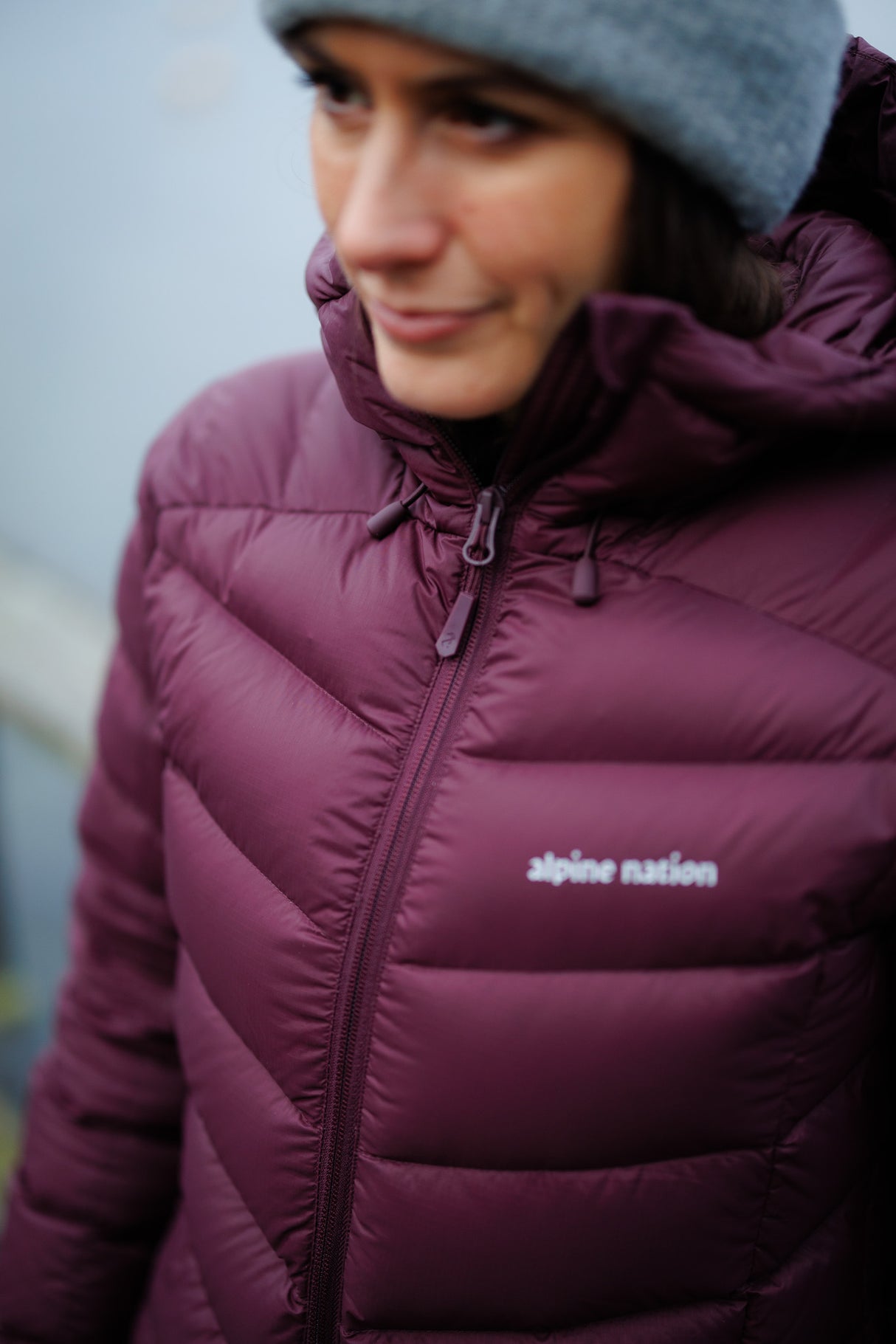 Nordwyn Daunenjacke - Lingonberry