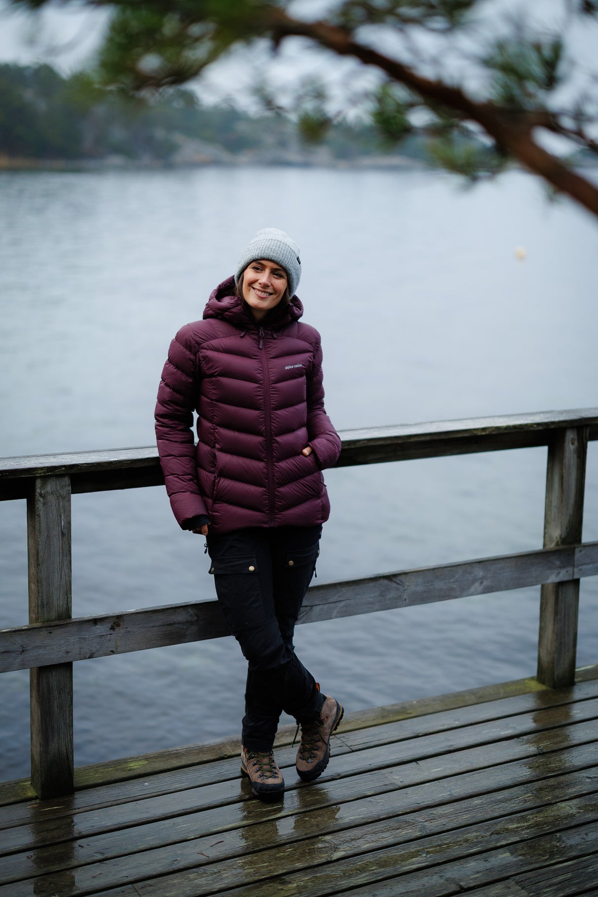 Nordwyn Down Jacket - Lingonberry