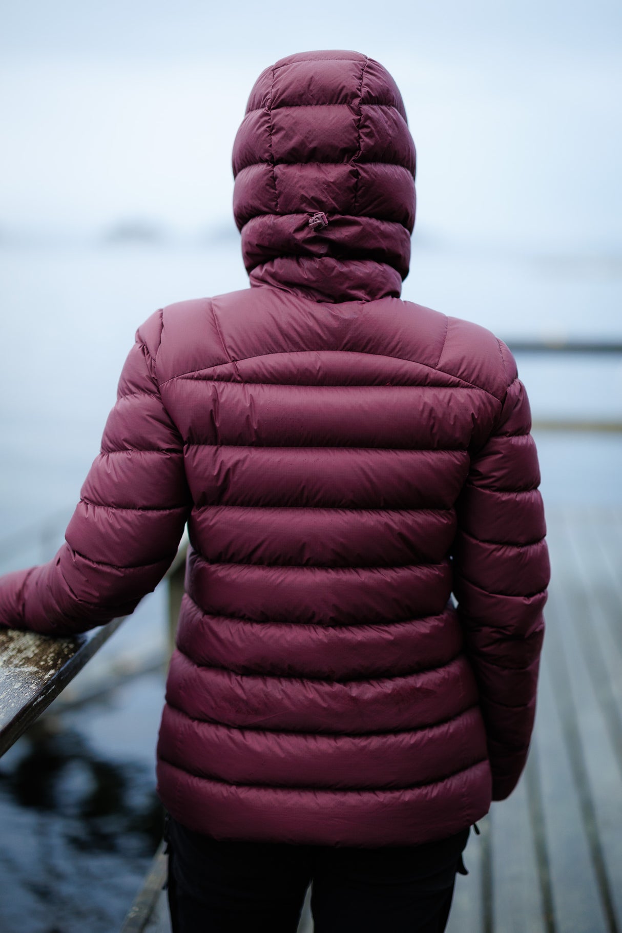 Nordwyn Daunenjacke - Lingonberry