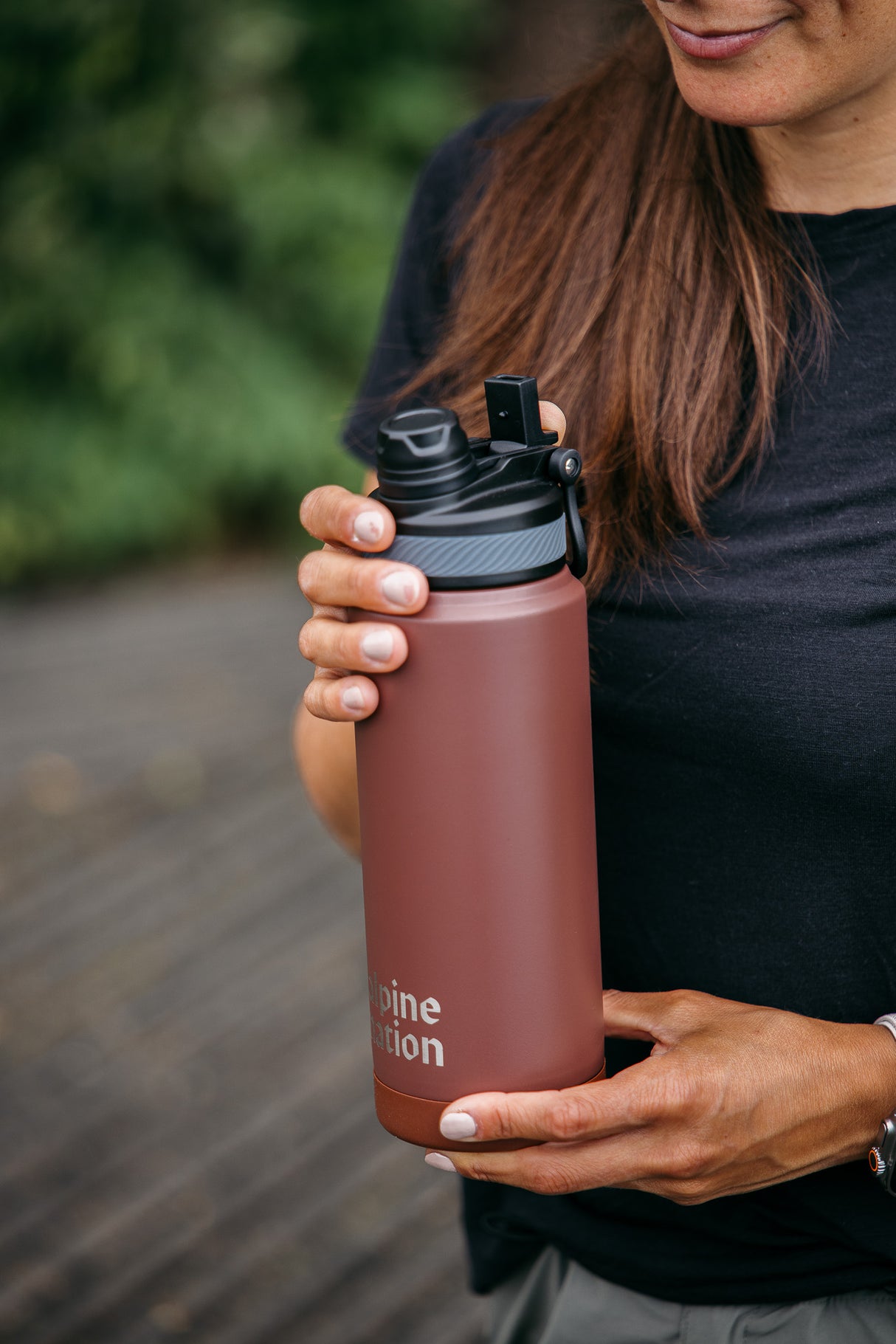 Vista Insulated Bottle - Chestnut