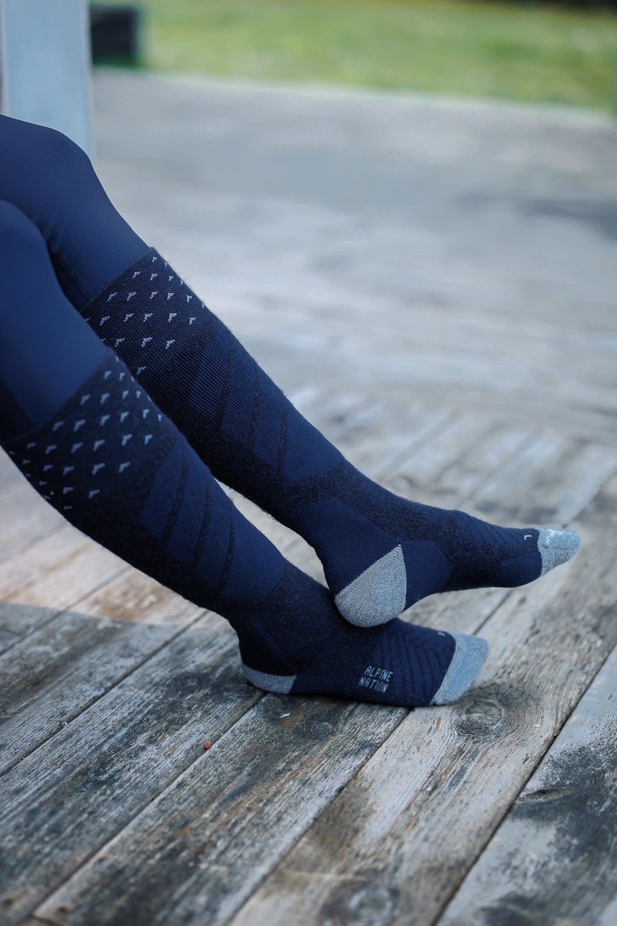 Lappland Merino Socks - Glacier