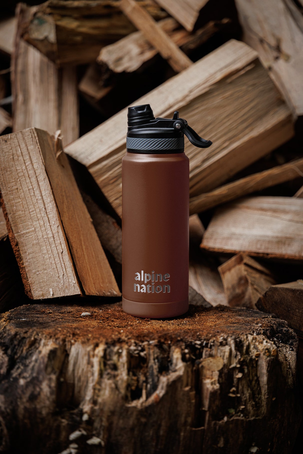 Vista Insulated Bottle - Chestnut