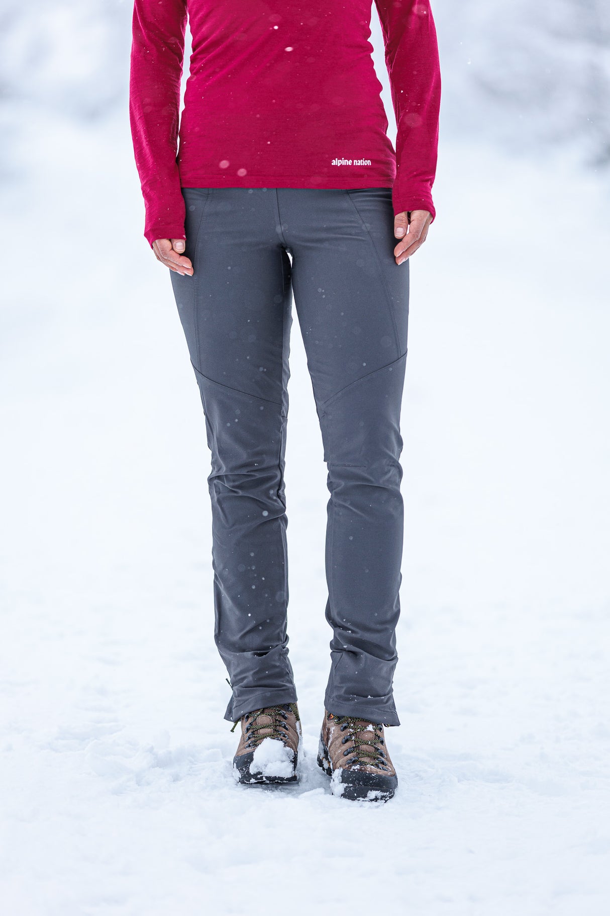 Altitude Wanderhose Carbon Grey