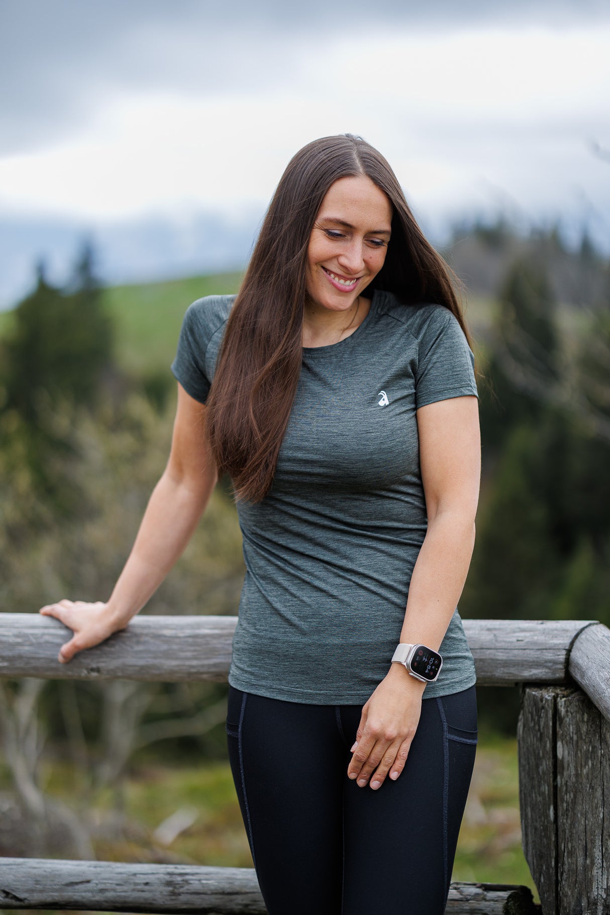 Summit Short Sleeve Tee Khaki