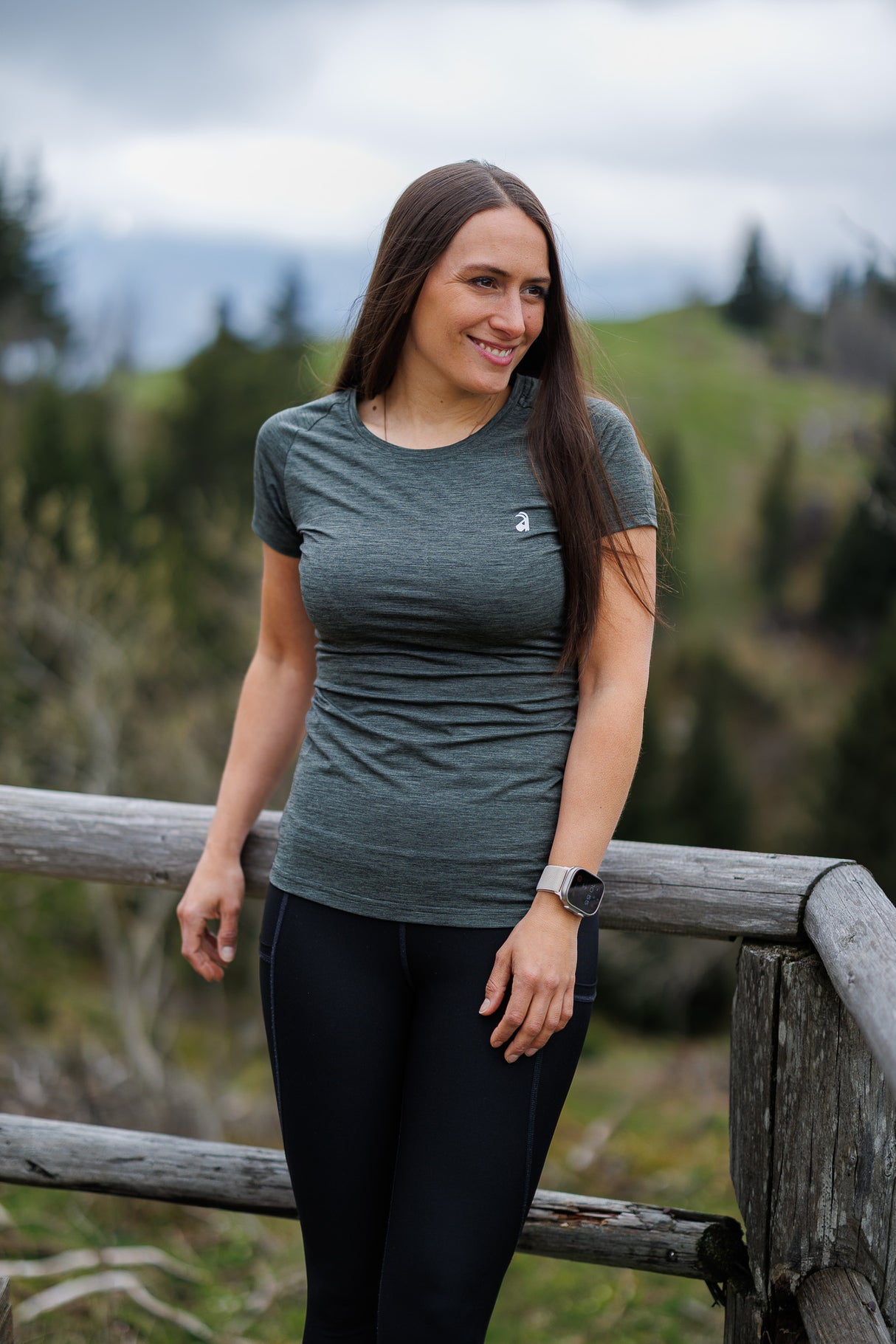 Summit Short Sleeve Tee Khaki