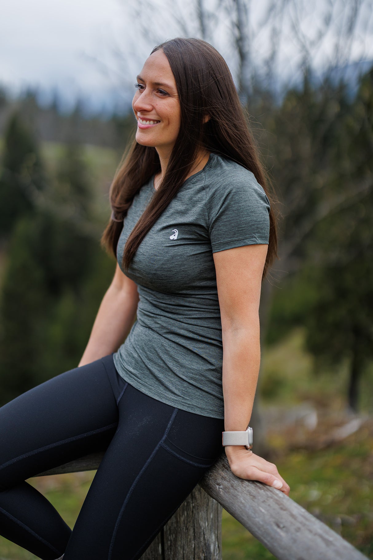 Summit Short Sleeve Tee Khaki