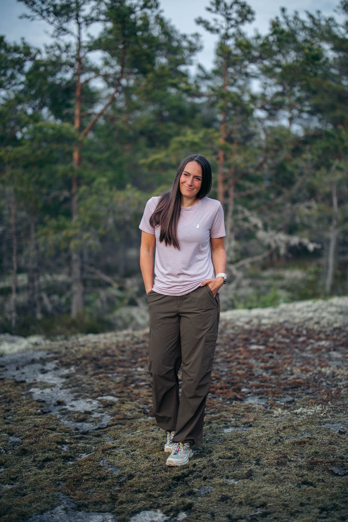 Parachute pants - Umber
