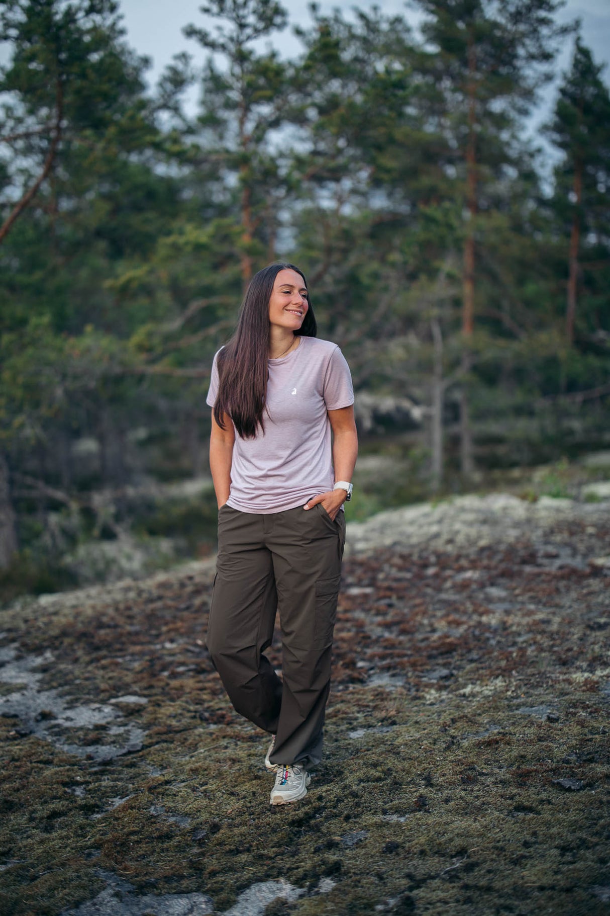Parachute pants - Umber
