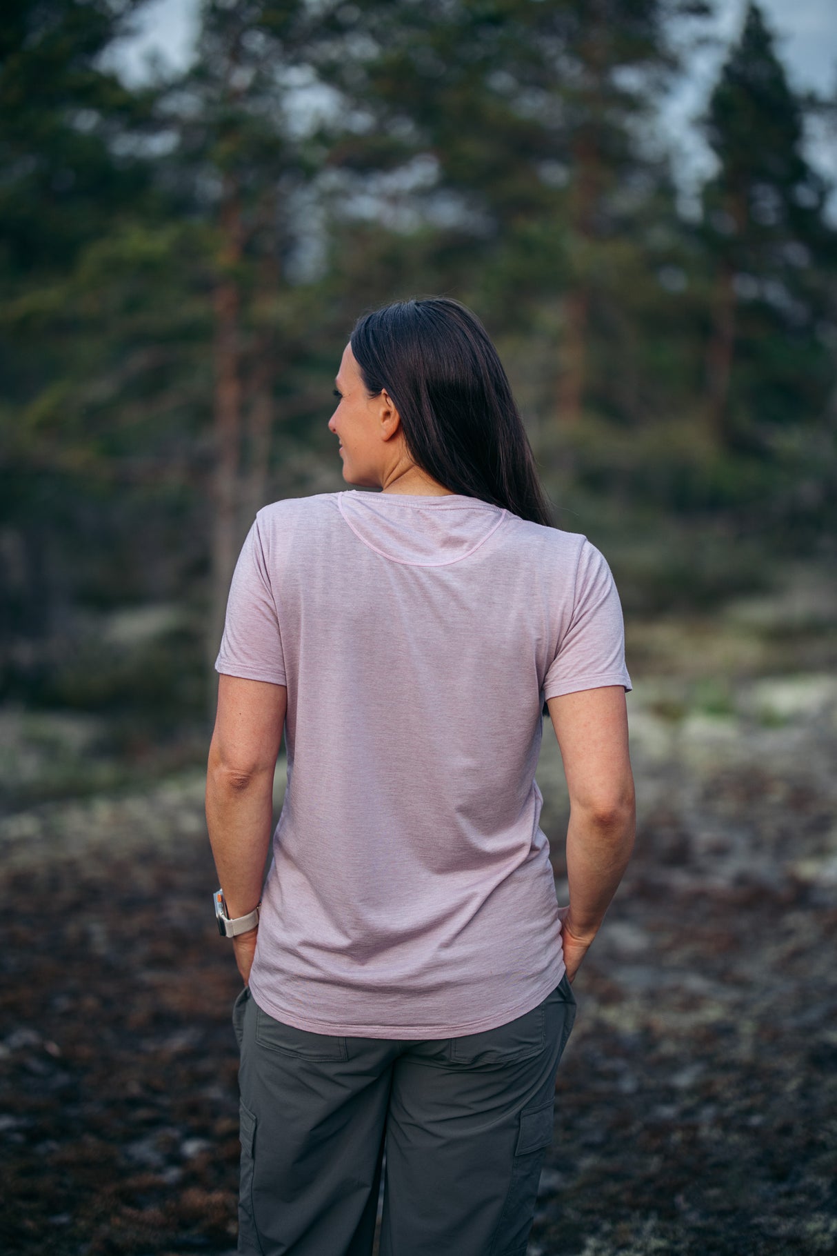 Flow Merino Tee - Dawn