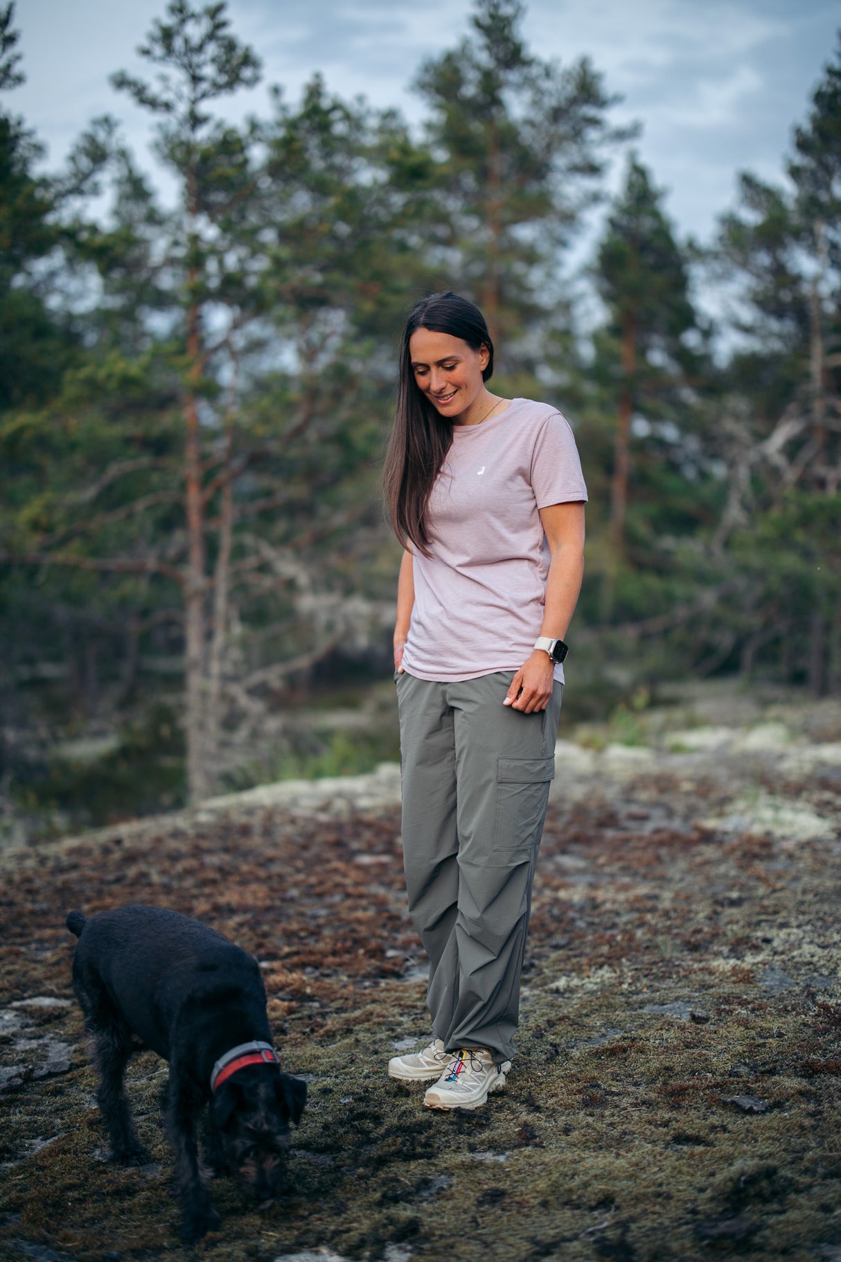 Parachute pants - Fern