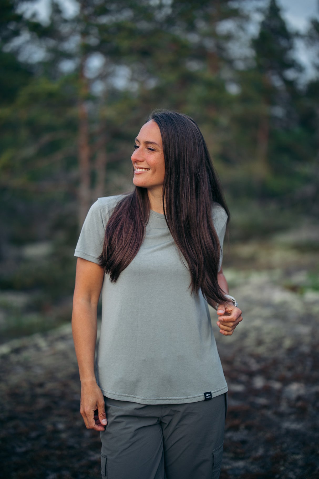 Vagabond T-shirt - Fern