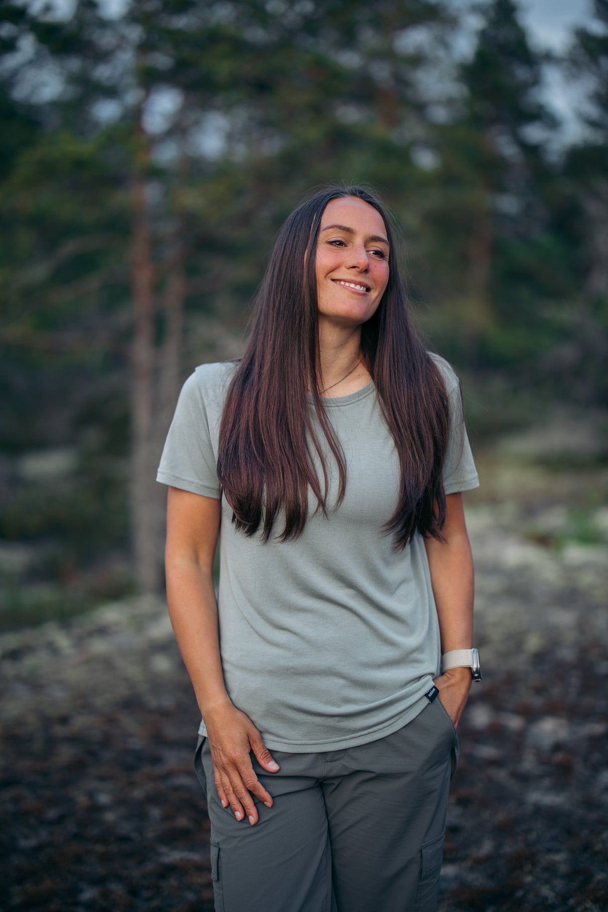 Vagabond T-shirt - Fern