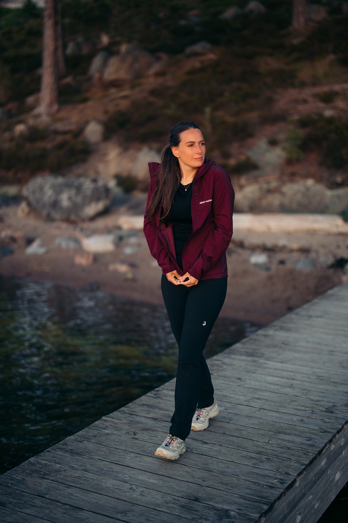 Aerial Jacket - Mulberry