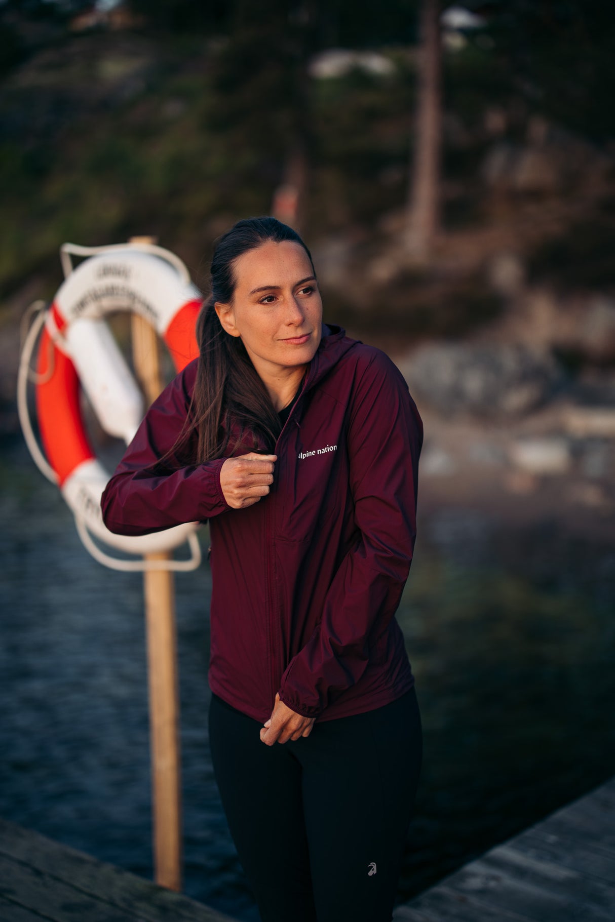 Aerial Jacket - Mulberry