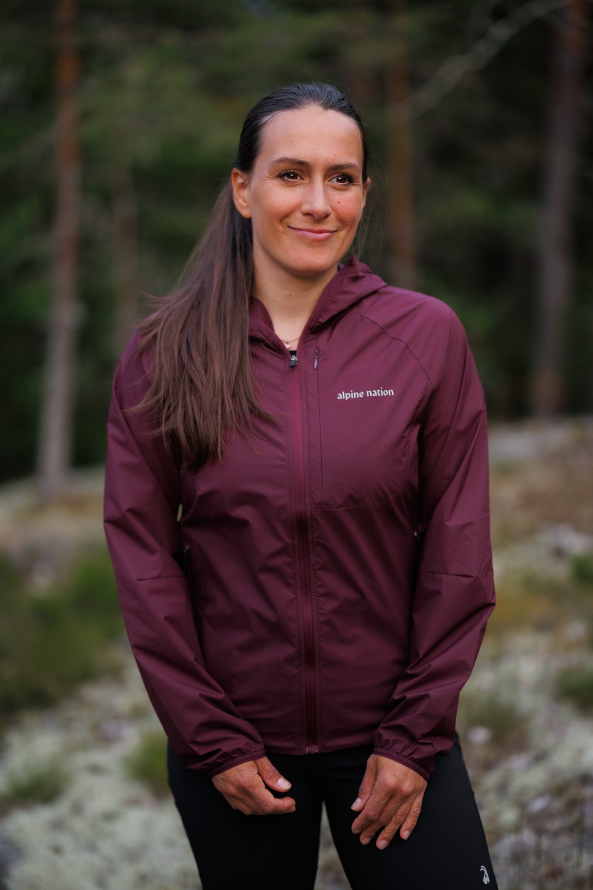 Aerial Jacket - Mulberry