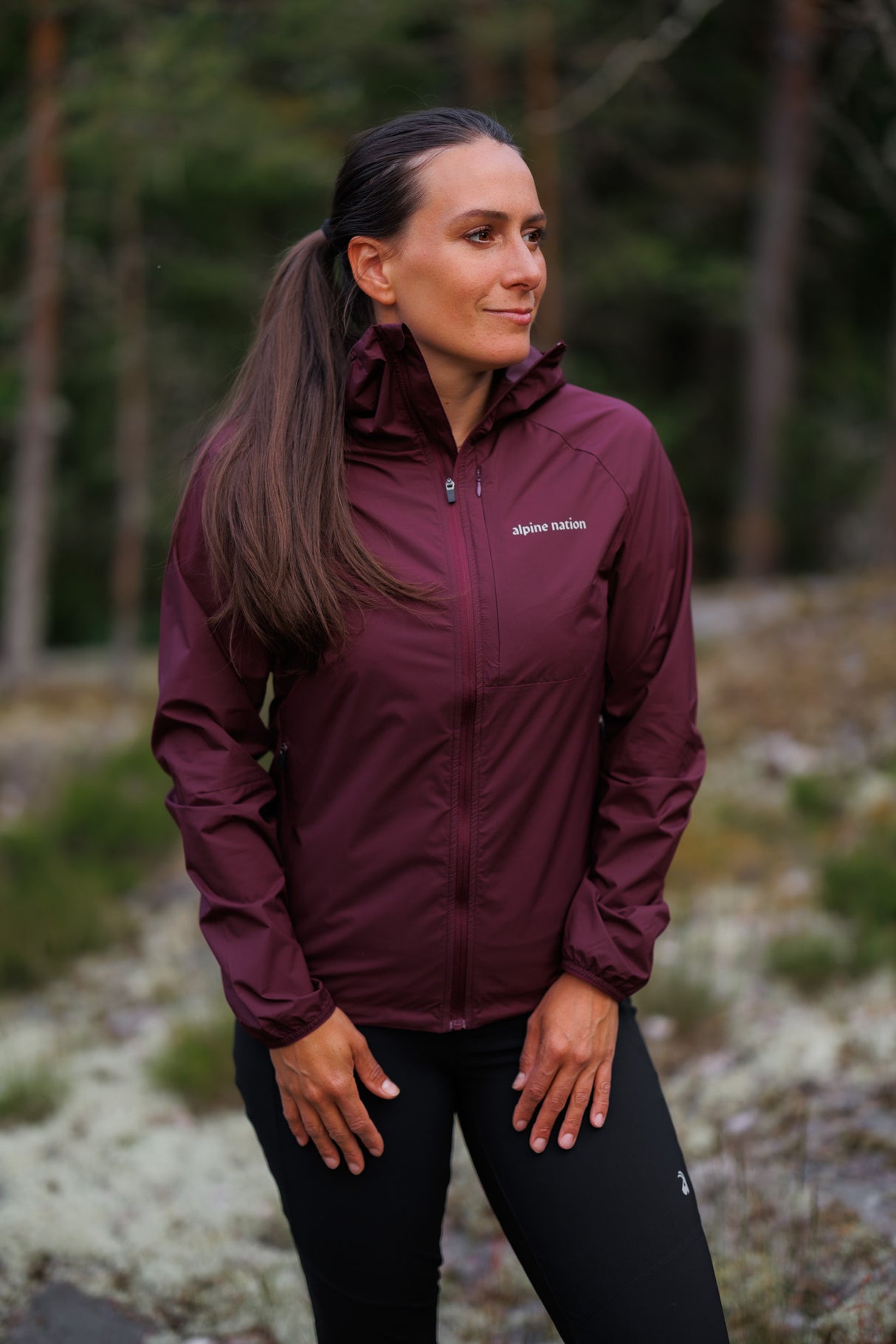 Aerial Jacket - Mulberry