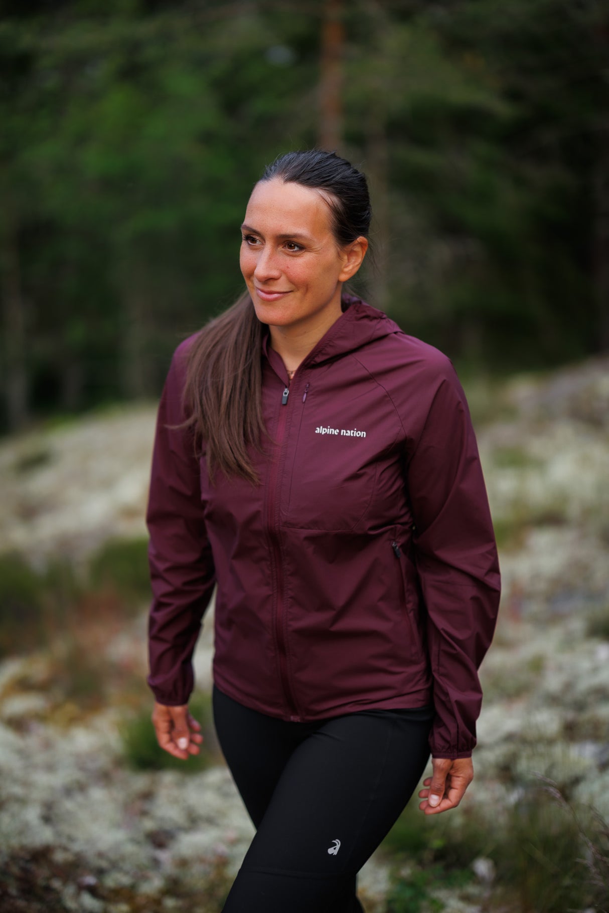 Aerial Jacket - Mulberry