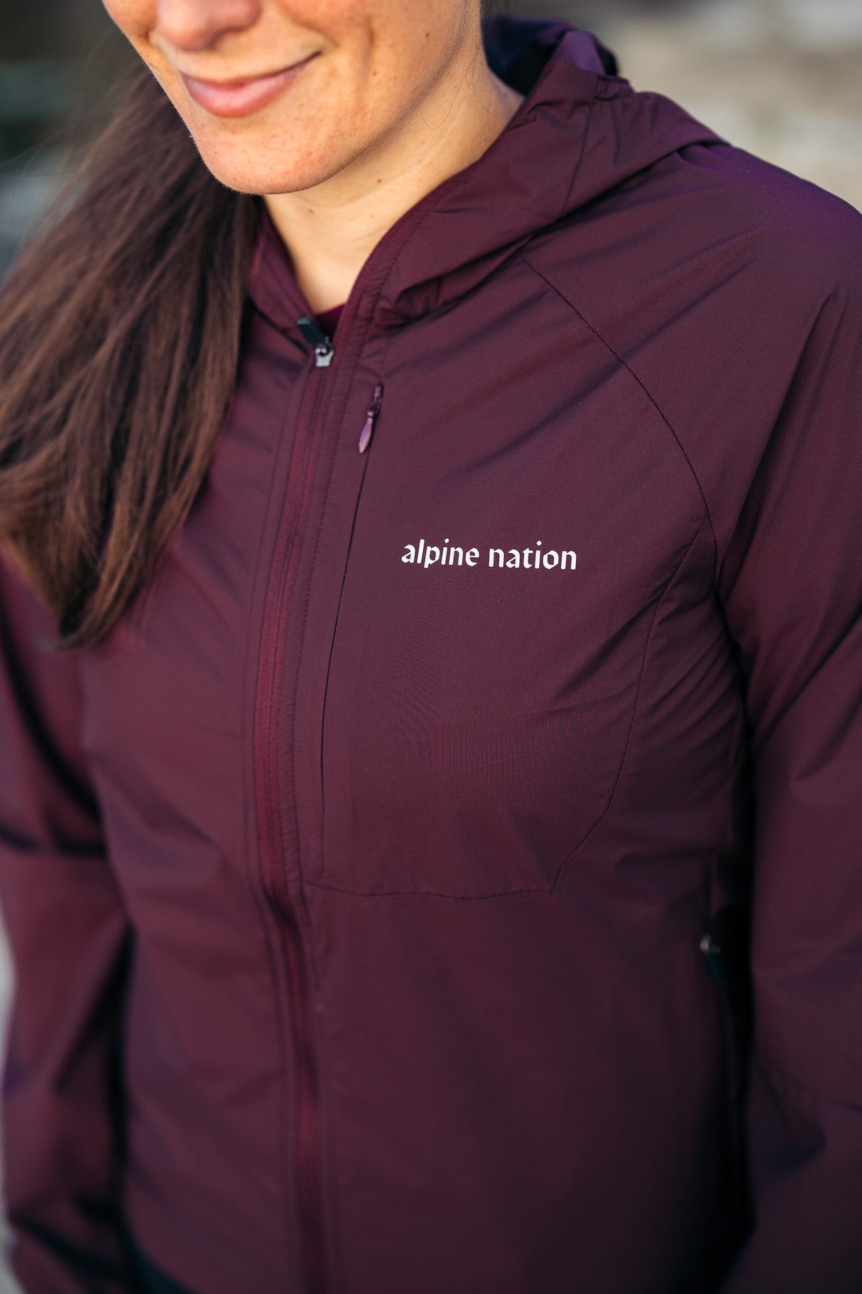 Aerial Jacket - Mulberry