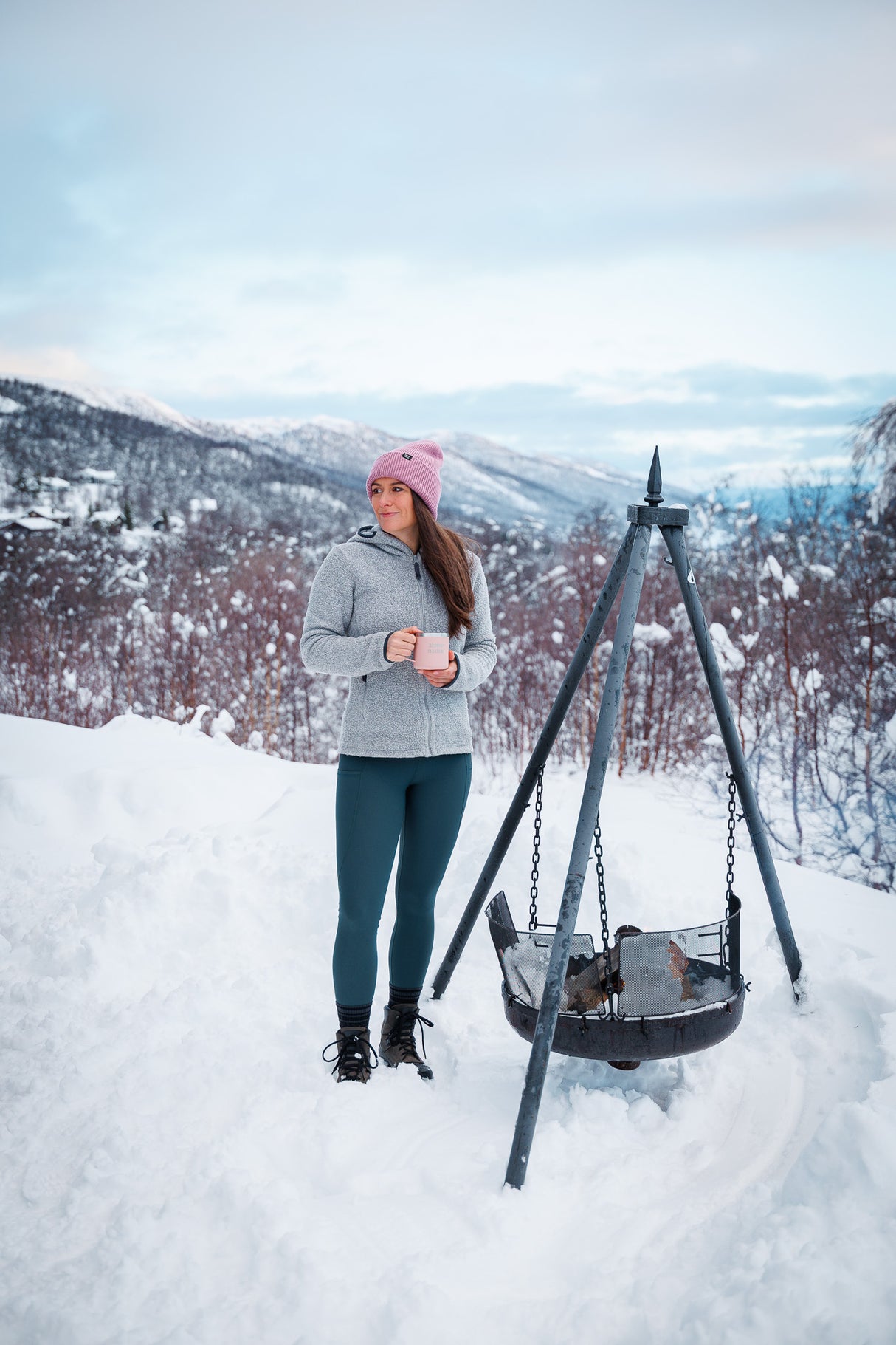Rise termo pajkice z žepi Deep Forest