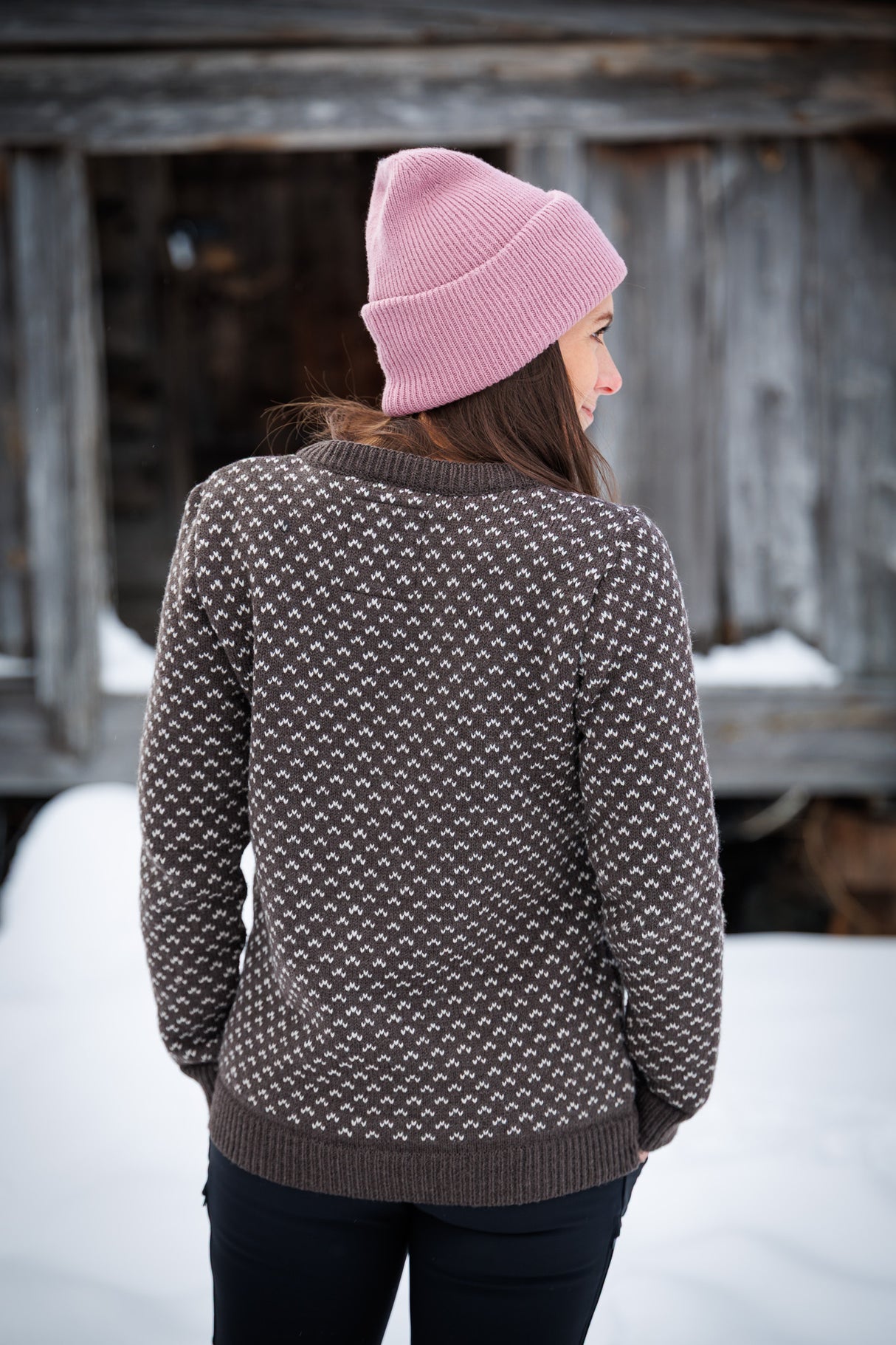 Seceda Knit Sweater - Mocha